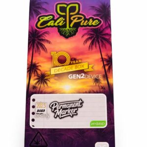 cali pures gen 2 disposable